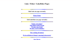 Desktop Screenshot of lukefisher.com